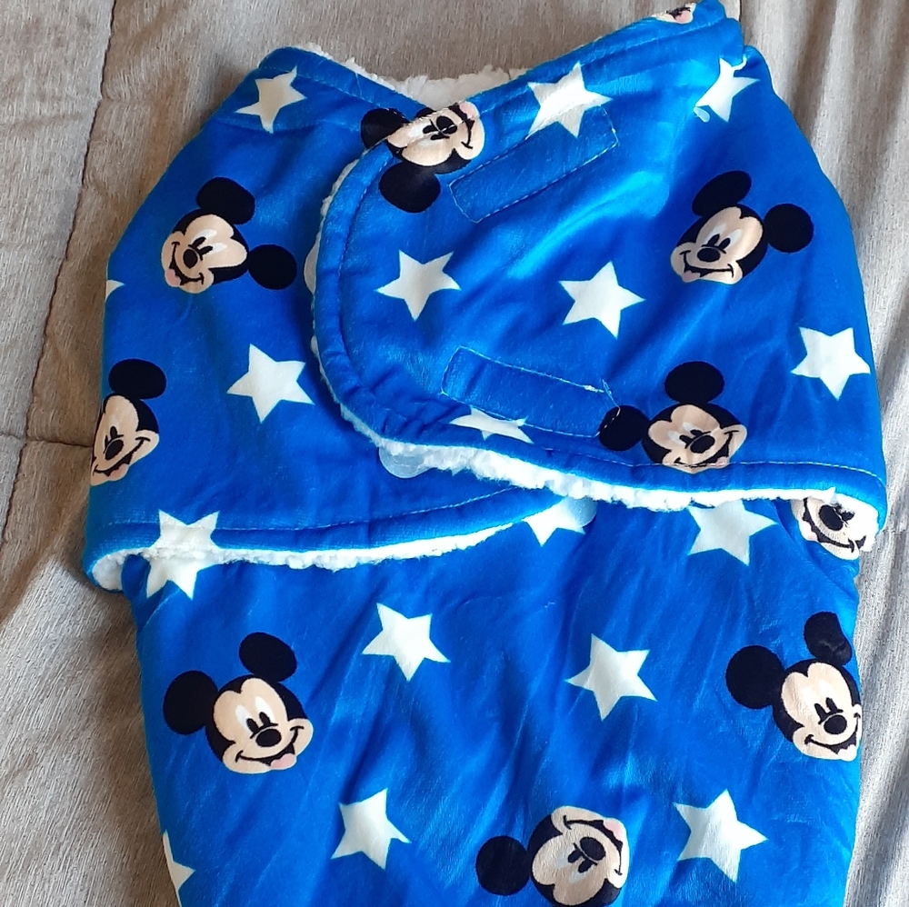 Mickey Mouse Baby Swaddle/ Blanket